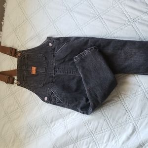 Zara toddler denim overalls for